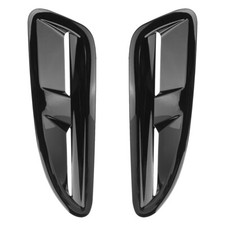 ABS Plastic Bonnet Vents Gloss Black Finish For Jaguar Xkr Style Rs Vxr Ford Bmw