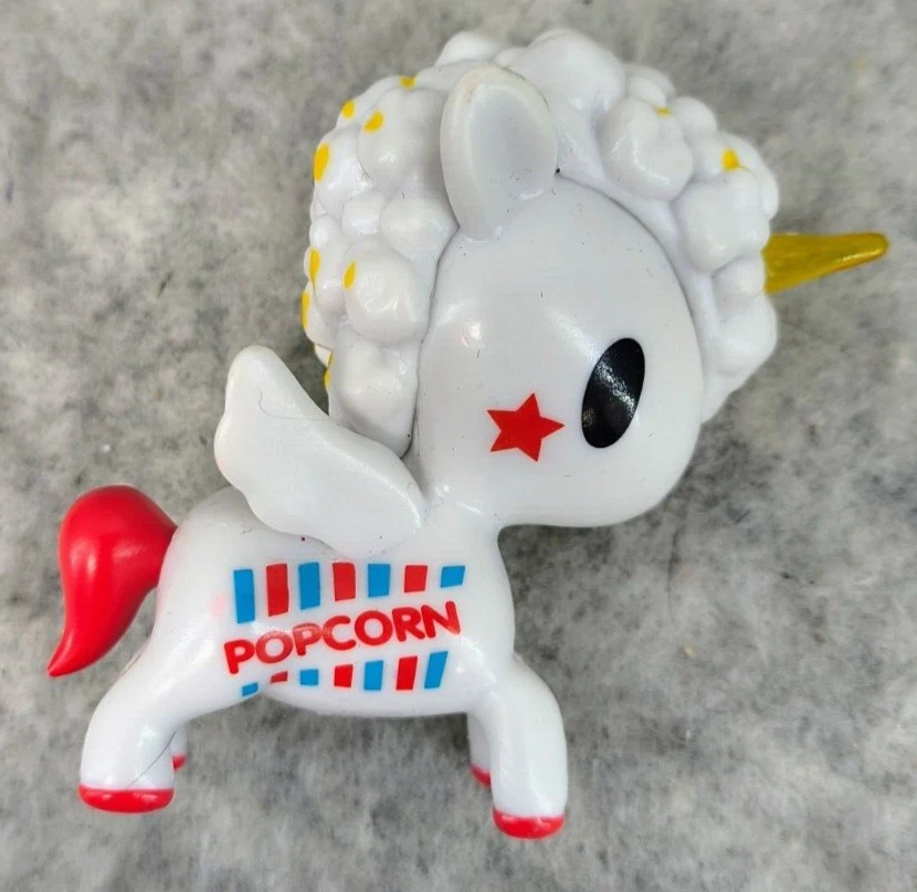 Tokidoki Figura Vinilo Unicorno Pop Star Serie 6 Palomitas de Maíz Foto 2 de 2