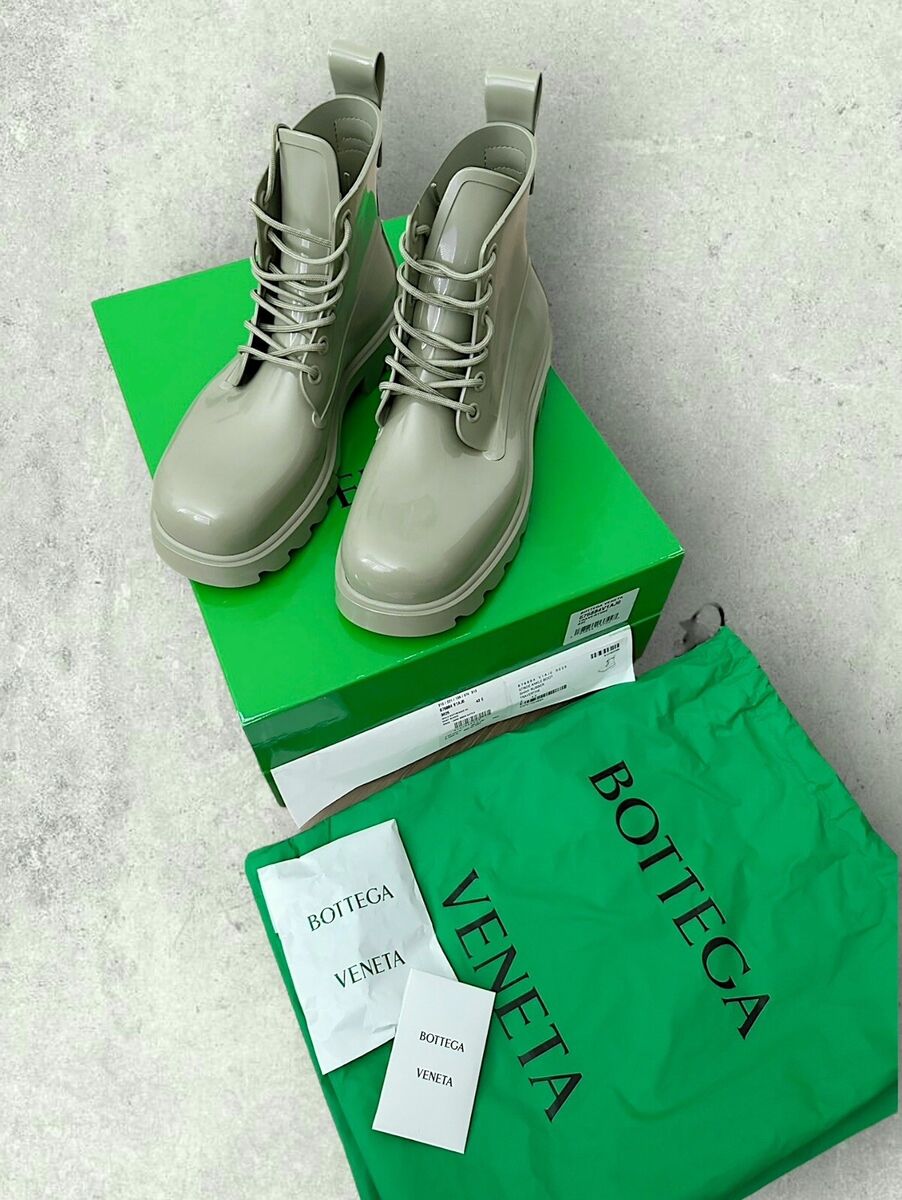Bottega Veneta Stride Rubber Boots, US Mens Size 10, Retail Bottega Veneta Stride Rubber Boots, US Mens Size 10, Retail