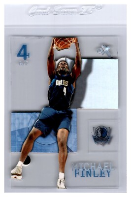 2003-04 E-X #16 Michael Finley - Dallas Mavericks