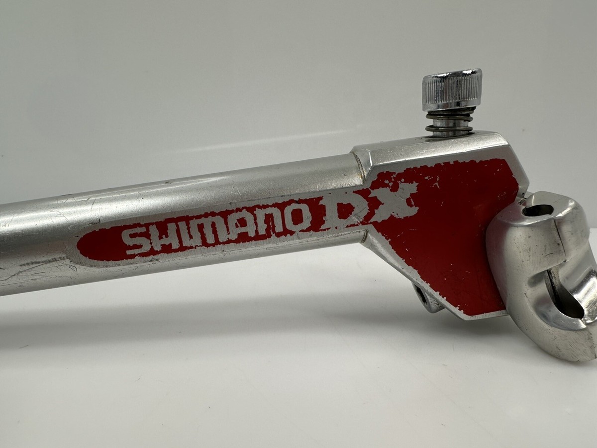 SHIMANO DX シートポスト φ22.2mm Rare Vintage 1980 Shimano DX BMX Racing Seatpost 22.2 11” Red