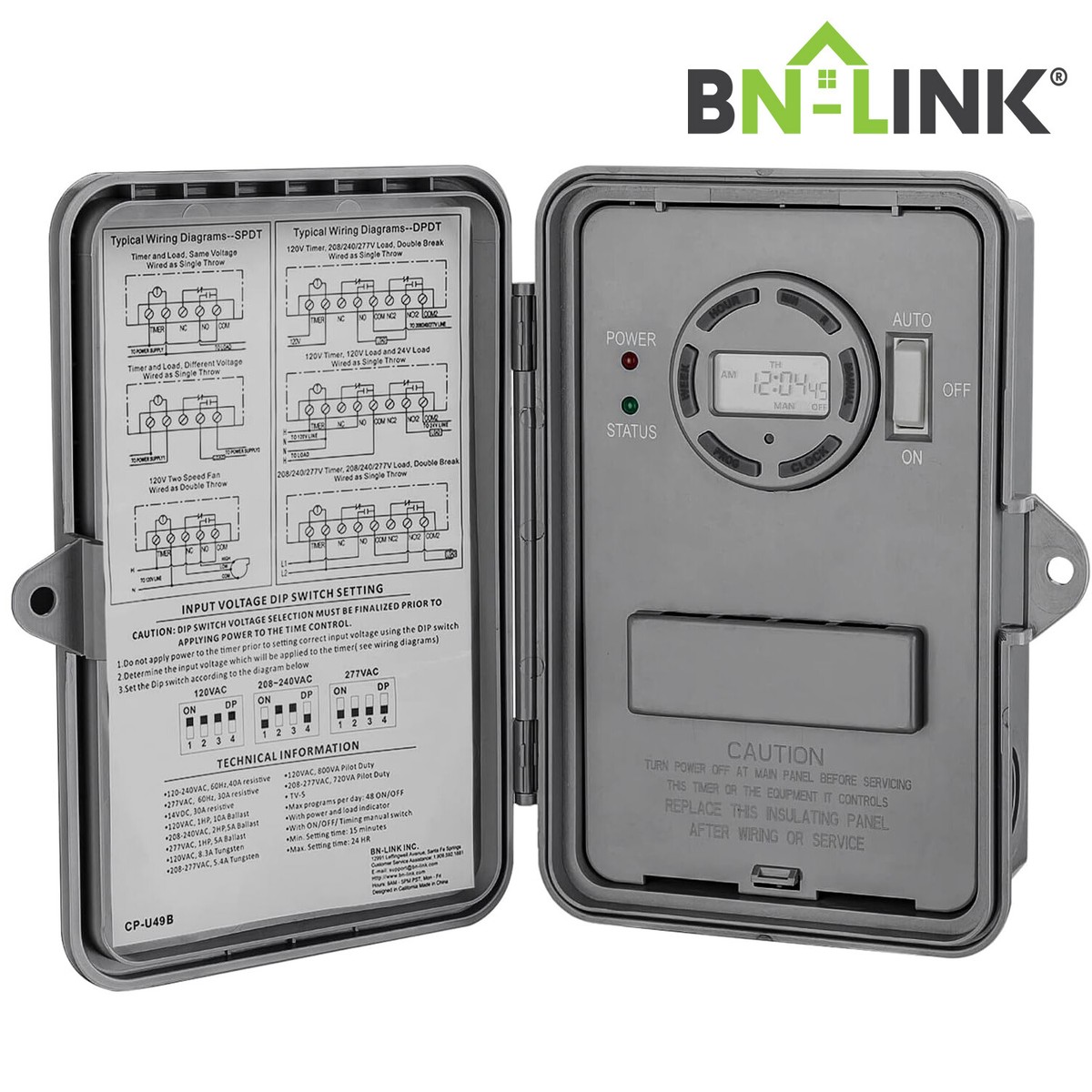 【Pana】まみ Amazon.com: BN-LINK Pool Pump Timer, Outdoor Mechanical