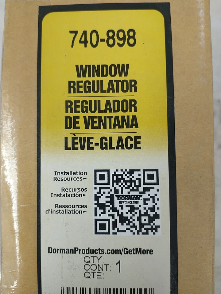 Regulador ventana trasera izquierda Dorman 740-898 solo para Volkswagen 1993-1999 Select Foto 2 de 4