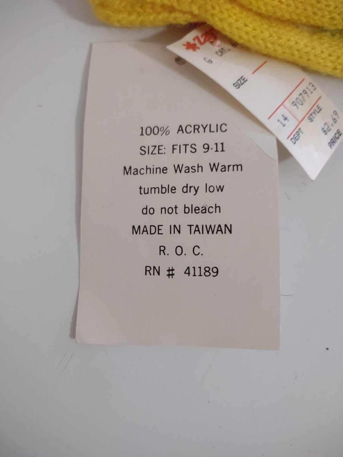 Vintage Toastie Toe-Toe Socks Knee High Yellow w/Black Cats New Old Stock Womans