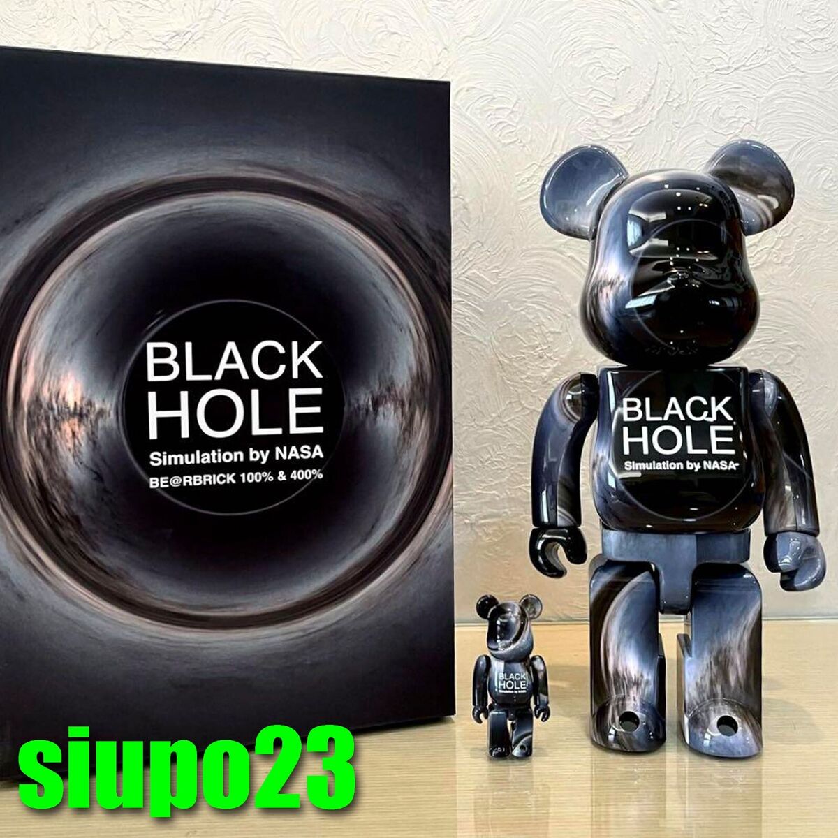 Medicom 400% + 100% Bearbrck ~ NASA Be@rbrck BLACK HOLE | eBay Medicom 400% + 100% Bearbrck ~ NASA Be@rbrck BLACK HOLE | eBay
