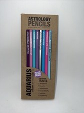 Pencil Stationary Set For Astrology Aquarius Multi Colors Writing  Drawing Fun