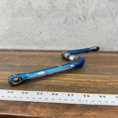 Ashtabula Crank Set 175 180 Old School BMX 1PC 1/2 OG 1970s