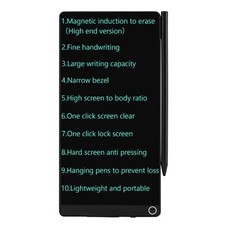 Mini LCD Writing Tablet Updated, 6.5in Erasable Reusable Electronic Drawing P...