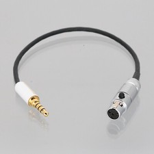 Mini-XLR TA4F Jack to 3.5mm 1/8 TRRS Plug Audio Balanced Adapter Cable 0.5 6.5FT