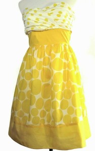 yellow polka dot sundress