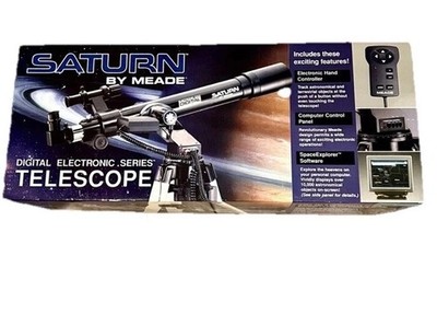 MEADE SATURN TELESCOPE DS60-EC DIGITAL ELECTRONIC Never used