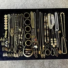 Vtg Goldtone Jewelry Treasures Multi Maker (20)  Lot Collection 72pc 3.8 Lbs CL1