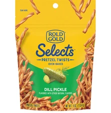 Rold Gold Selects, Dill Pickle Pretzel Twists, 4 Oz