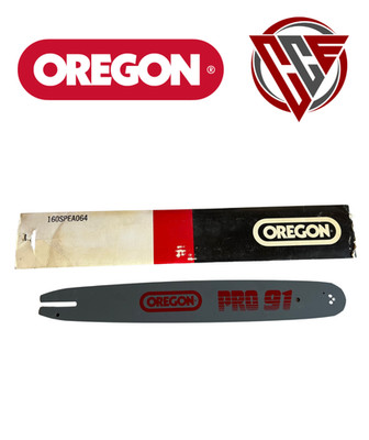 Oregon Pro 91 16” Chainsaw Bar 160SPEA064 3/8 Pitch 1.3mm (.050) Gauge ...