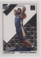 2019-20 Panini Clearly Donruss Clearly The Rookies Zion Williamson #1 wy4