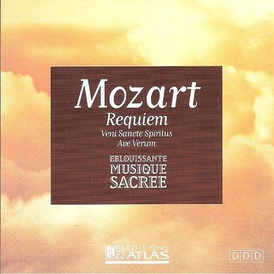 Wolfgang Amadeus Mozart Requiem - Veni Sancte Spiritus - Ave Verum Corpus - CD