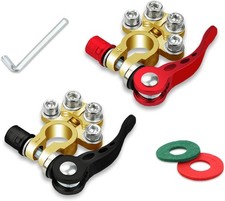 2 Battery Terminal Connectors Quick Release Disconnect for SAE/JIS Type A Copper
