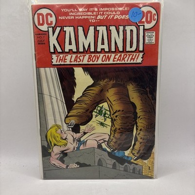 Kamandi #7 Jul 1972 Bronze Age DC Comics Jack Kirby Bagged And Boarded