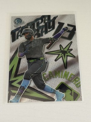 2026 Bowman Baseball Junior Caminero Patchwork SP Case Hit Tampa Bay Rays