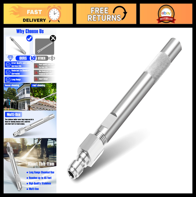 #ad Long Range Chemical Nozzle for Pressure Washer 1000 6000 PSI 1 4quot; Quick Connec $44.99