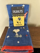 Peanuts - Snoopy & Woodstock Patriotic Hand Towel 1 Pack