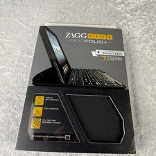 ZAGG Profolio Bluetooth Keyboard Ultra Thin Case, Backlit Keys - New, Open Box