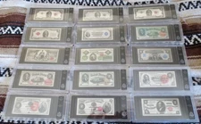 750 grams/ 26.45 oz of 99.9% Silver $2 Bill Tribute Collection Bradford Exchange