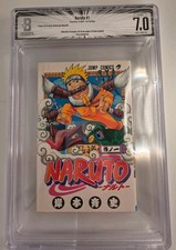 Naruto Vol. 1 #1 First Print Manga Shonen Jump Comic BGS 7.0 Altered OW