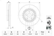Disque de frein Lexus RX
