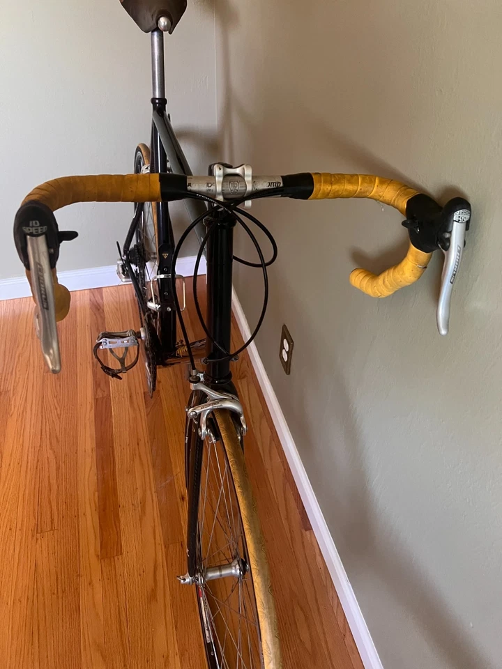 Bicicleta de Carretera Taylor De Colección - Campagnolo Chorus - Acero/Carbono - 10 Velocidades Foto 4 de 4