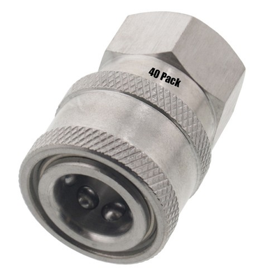 #ad 40 Erie Tools Pressure Washer 1 4quot; Female NPT to Quick Connect Socket Coupler $264.99