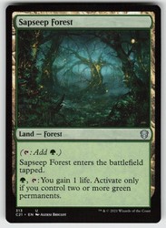 Sapseep Forest - Commander 2021 #313