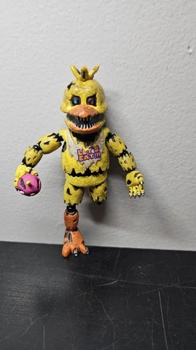 Chica Nightmare Chica - Five Nights At Freddy's FNAF 5" Figure - Missing 1 Leg