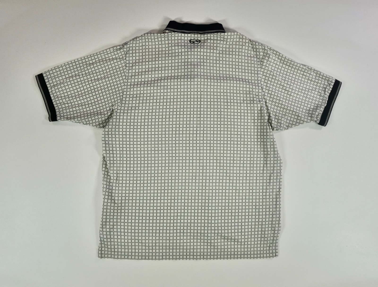 Vintage 90s Nike Golf Tiger Woods Yin-Yang Swoosh Logo Polo Shirt Mens XL '97 image 2