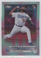 2022 Topps Chrome Sonic Aqua & Pink Pulse Refractor /199 Andre Jackson #121 08k3