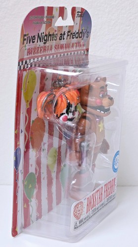 Five Nights at Freddy's Pizza Simulator ROCKSTAR FREDDY 5-inch Action Figure - Picture 6 of 9