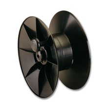 Electra Ersatzrolle für Breitbandhaspel - schwarz Haspel Rolle Band Seil Litze