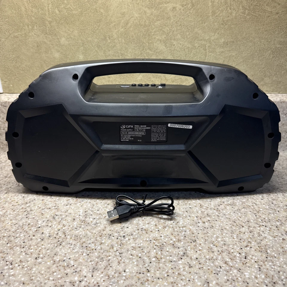 GPX BB200B Bluetooth Speaker - Image 3 of 4