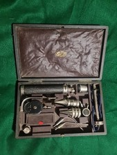  Down Brothers London cased Ophthalmoscope & autoscope ++++ medical instruments
