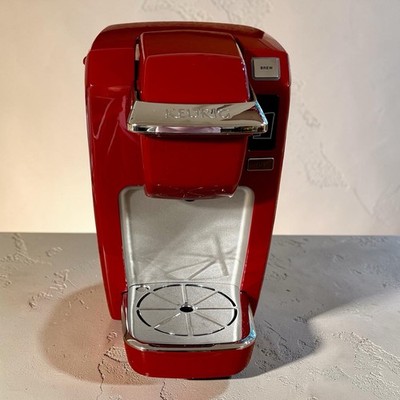 Keurig K10 Single Serve K Cup Coffee Maker Brewing System  Candy Apple Red Color