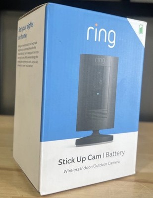 Ring Stick Up Cam Battery - Indoor/Outdoor Smart Security Camera