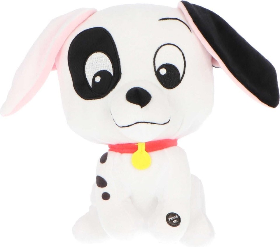 Dog Similes Disney LUCKY Dalmatian Dog Plush Toy from LA CHARICA DEI 101 with Verso ...