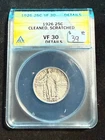1926 STANDING LIBERTY QUARTER ANACS VF 30 DETAILS CLEANED SCRATCHED