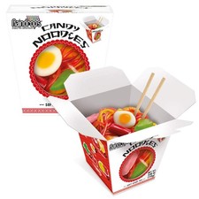 Caja de comida para llevar Raindrops gomosa caramelo fideos con 6 tipos de dulces - deliciosa...