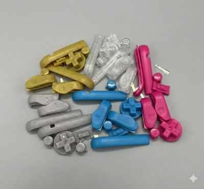 Game Boy Advance GBA BUTTONS SET Shoulder R L A B D-Pad Rare Color - Pick Color!