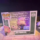 Funko Pop! Animation Spy x Family Anya Forger w/ Bond #2174 Autographed with Art