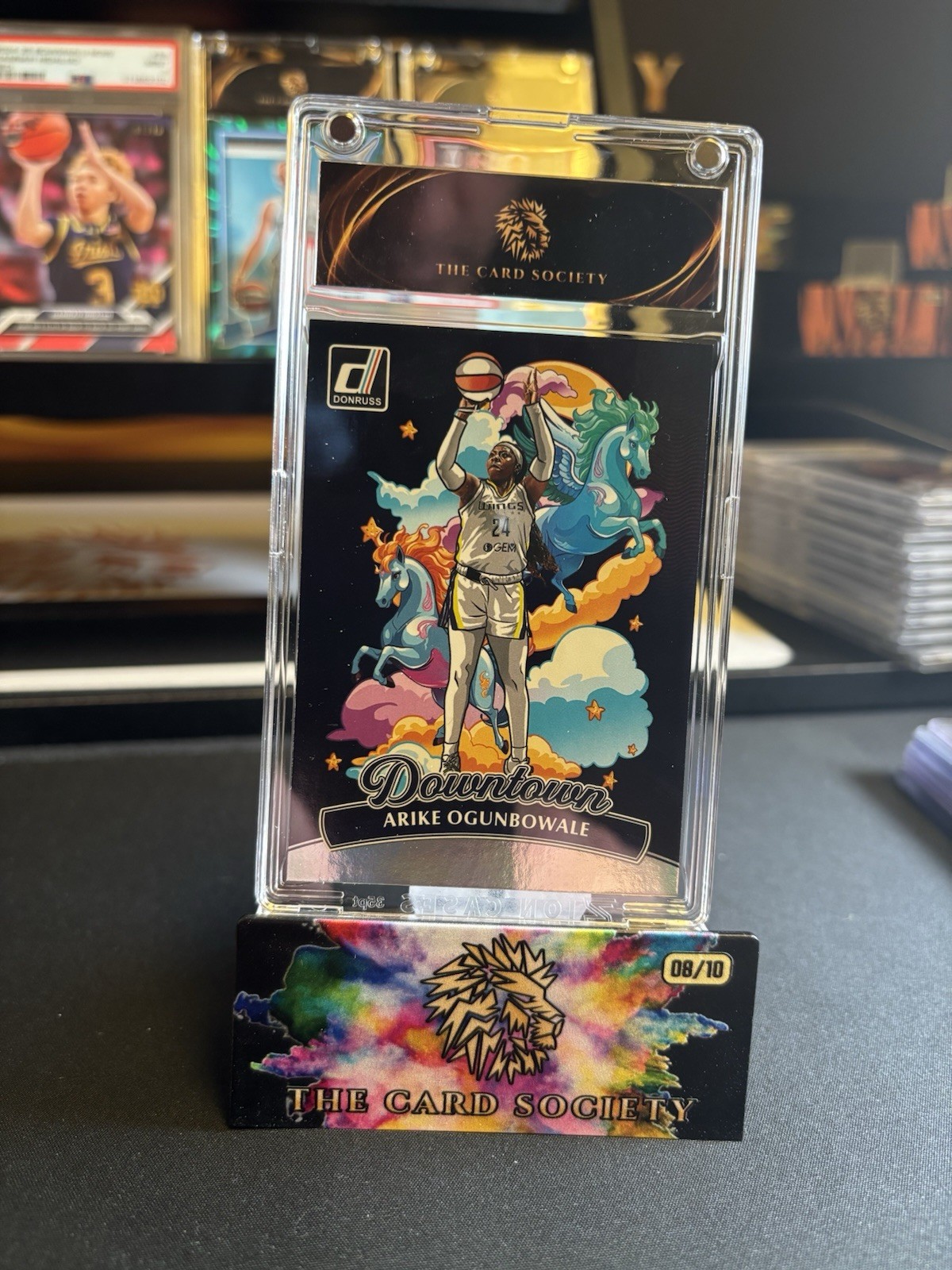 2025 Donruss WNBA Downtown Arike Ogunbowale SSP Dallas Wings