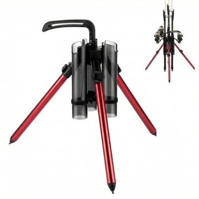 Surf Fishing Fishing Rod Holder Fishing Rod Carrier Surf Fishing Holder  Foldable Pole Holder Stand