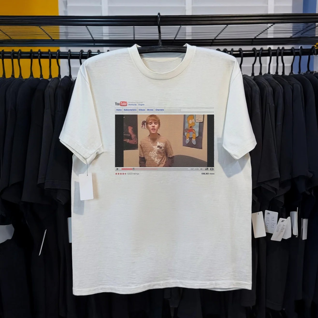 BIEBER Youtube T-Shirt S-5XL