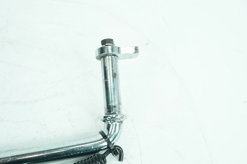 2004 Harley Softail FLSTFI Fat Boy OEM Left Side Jiffy Kick Stand & Spring - Image 3 of 4